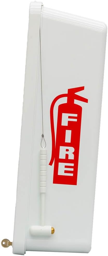 10# White Fire Extinguisher Cabinets Box Indoor/Outdoor Lot of 6