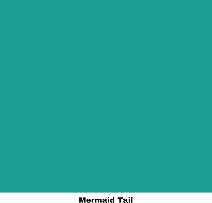 Dixie Belle Paint Company Chalk Finish Furniture Paint - Mermaid Tail (4oz) - Matte Aqua Green Chic Chalk Mineral DIY Furniture Paint