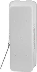 PRO&Family Fire Extinguisher Cabinet Fire Extinguisher Box Outdoor Fire Cabinet Mounted Fire Extinguisher Cabinet Fire Extinguisher Cover (4, White with Breaker Bar Attachment, 20 lb)