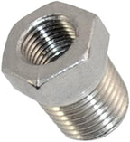 1/4" Male NPT to 1/8" Female NPT Female Reducing/Reducer Bushing Pipe Fitting,Adapter,Stainless Steel SS 304 Hex Bushing (1/4" Male to 1/8" Female)