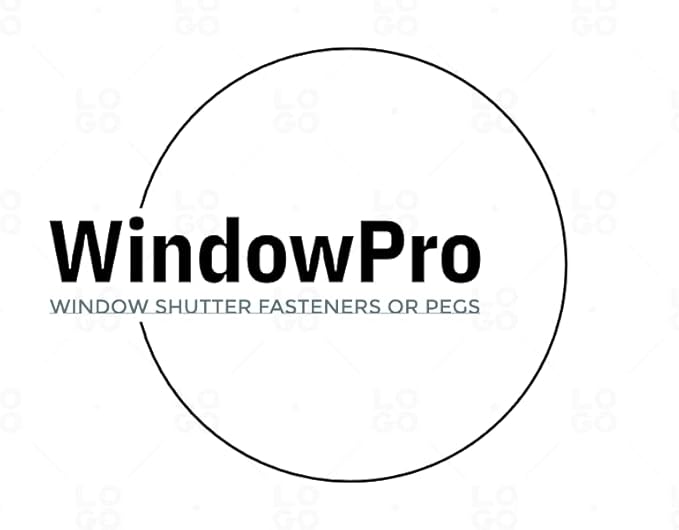 Window Shutters Panel Peg Lok Pin Pegs Screws Spikes 3 inch 48 Pack Fasteners (White) Exterior Vinyl Shutter Hardware Strongest Made in USA