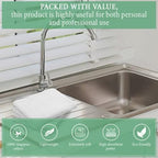 100% Cotton Terry Towel Cleaning Rags Pearl White 14'x17'|Pack of 100|Soft Large Cleaning Rags|Super Absorbent|Quick Dry|Multipurpose Towels|Restaurant Towels|Reusable Shop Rags