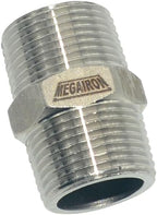 3/4" x 3/4" NPT Male Threaded Hex Nipple,Stainless Steel 304 Quick Coupler Pipe Fitting