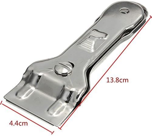 KINGZHUO Glass Scraper Cleaning Scraper Suitable for Glass Ceramic and Induction Cooktops
