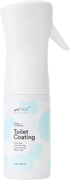 spotLESS MATERIALS Toilet Coating Spray, Protective Toilet Spray for Ceramic & Porcelain, Water-Repellent Barrier, Reduce Scrubbing & Cleaning Time, PFAS-Free Bathroom Essential