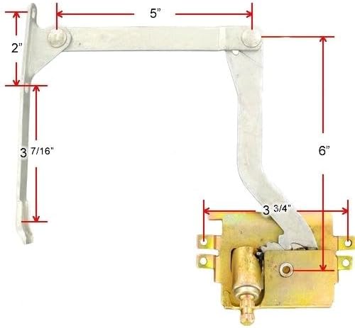Pella Left Hand Roto Operator (1967-1993) - Window Hardware