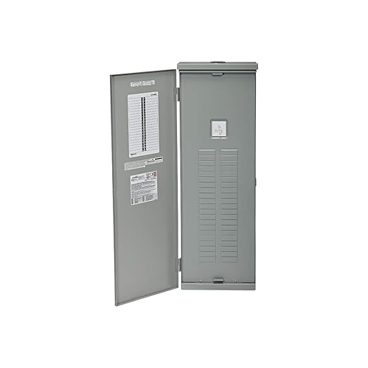 Leviton 42 Space Outdoor Load Center with 200A Main Circuit Breaker, LR420-BDD