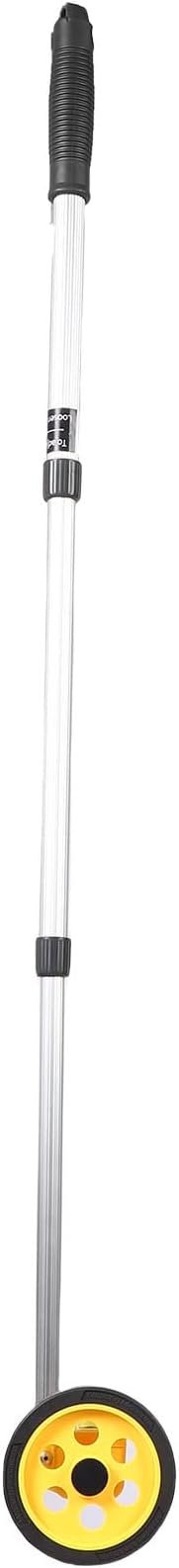 Aramox Portable Metric Measuring Wheel with a Light Hiking Wheel for Industrial Tasks, Aluminum Alloy