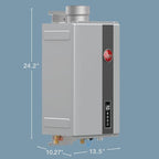 Rheem RTG-95DVELP-3 High Efficiency Non-Condensing Indoor Tankless Liquid Propane Water Heater, 9.5 GPM with WiFi