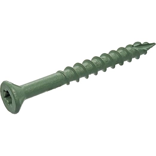 Grip-Rite L2ST5 PrimeGuard Plus #9 x 2 Wood to Wood Deck Screw, Green, 5lb Box