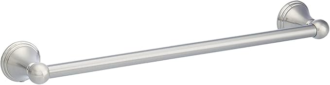 Amazon Basics 5 Piece, Satin Nickel AB-BR817-SN Bathroom Hardware Set, Variety Pack