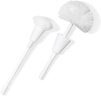 Don Aslett Johnny Mop | Set of 2 Toilet Brushes | 14" Handle to Easily Clean Toilet or Shower | Scratch Free Bowl Swab | Safe to Use with Your Favorite Toilet Bowl Cleaner
