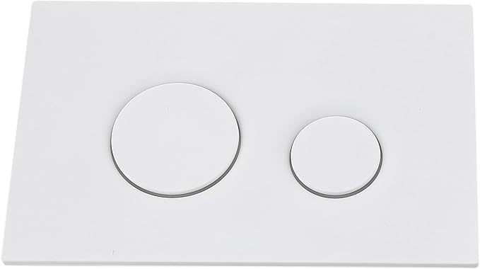 Wall Hung Toilet Tank with Dual Flush Plate,Compatible with TOTO YT930WH,Toilet Replacement Parts with Easy Installation,Toilet Flush Button with Water Saving,Durable Plastic Material,White