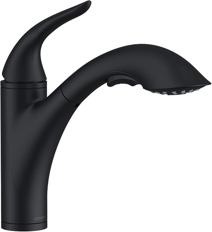 Antioch 1H Pull-Out Kitchen Faucet 1.75gpm Satin Black
