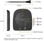 VOBAGA Coffee Mug Warmer&Cup Warmer for Office Desk Use Gift, Electric Beverage Warmer with Three Temperature Settings, Coffee Warmer for Cocoa Tea Milk with Auto Shut Off(NO Cup) (X-MAS Package)