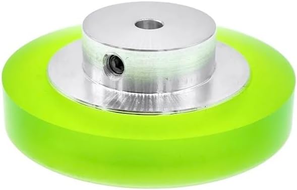 Aluminum Polyurethane Industrial Encoder Wheel Shaft hole 6mm Measuring Wheel For Measuring Rotary Encoder Perimeter 200mm