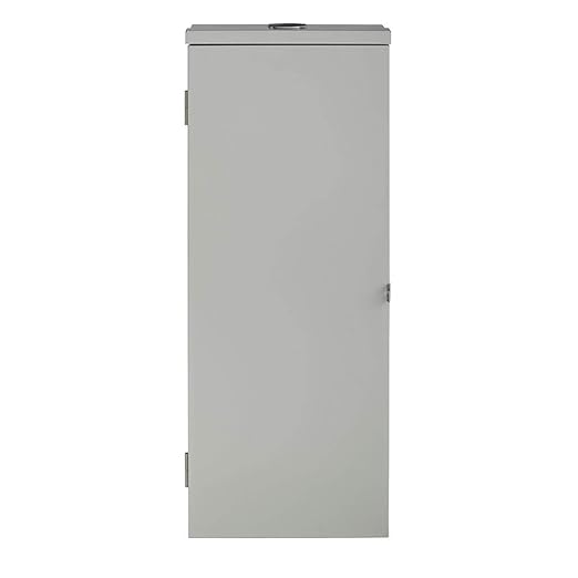 Leviton 30 Space Outdoor Load Center with 150A Main Circuit Breaker, LR315-BDD