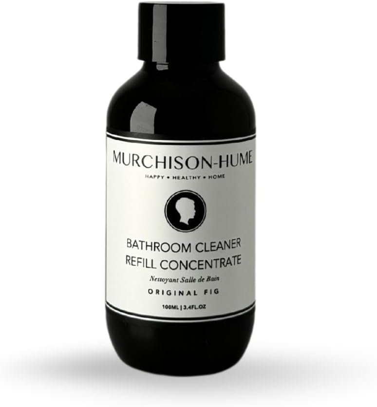 Murchison-Hume Plant-Based, Multi-Surface, Tub and Tile Bathroom Cleaner, Travel-Friendly, Eliminate Odor, Reduce Plastic Waste, Original Fig, 3.4oz Refill Concentrate