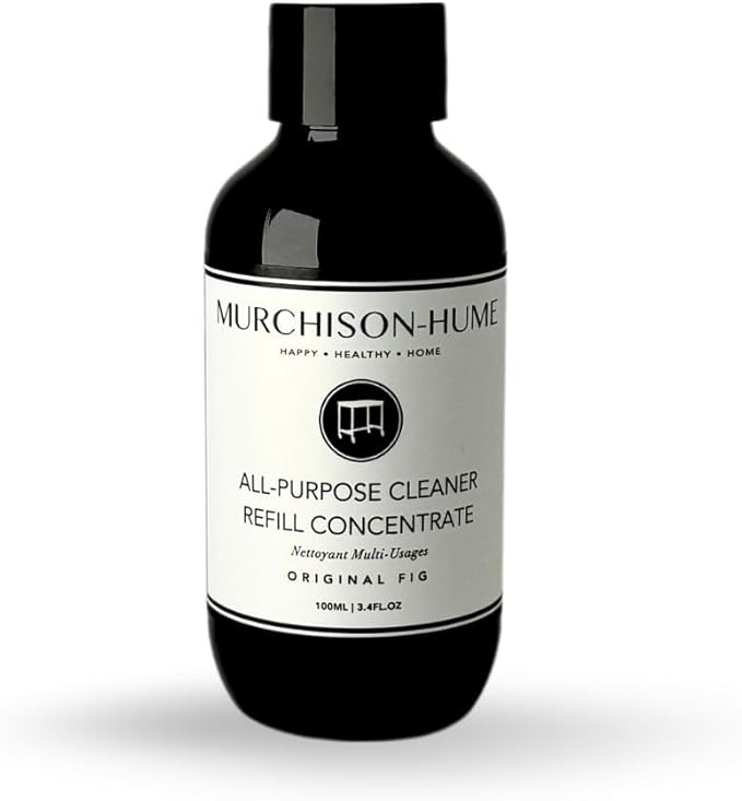 Murchison-Hume All-Purpose Cleaner – Natural, Non-Toxic, Safe on All Surfaces – Plant-Based Multi-Surface Cleaner for Kitchen, Bathroom & Home – Refill, makes 2 17 oz bottles, Original Fig