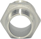 1" x 3/4" Male Threaded Reducing Nipple Fitting/Adapter,Stainless Steel SS304 NPT Pipe Hex Reducer