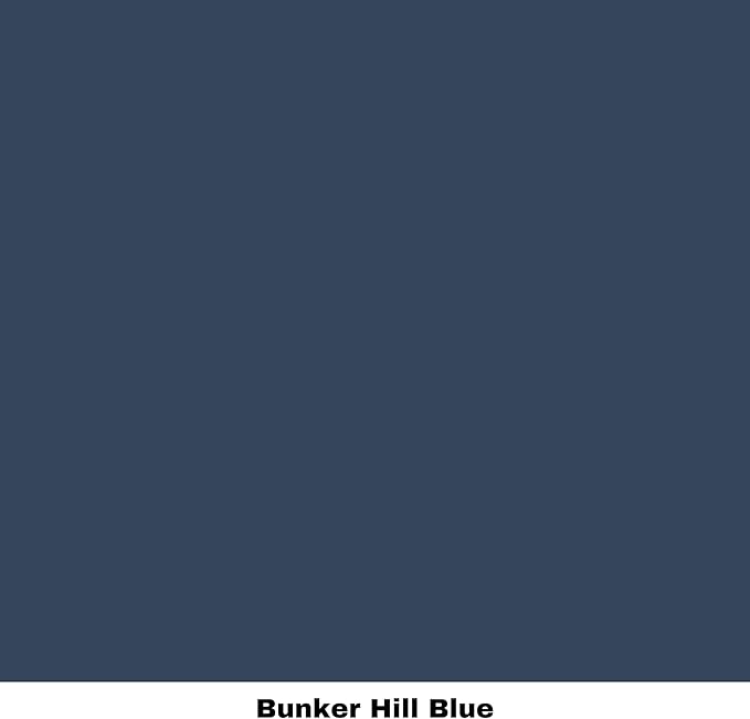 Dixie Belle Paint Company Chalk Finish Furniture Paint - Bunker Hill (4oz) - Matte Indigo Blue Chic Chalk Mineral DIY Furniture Paint