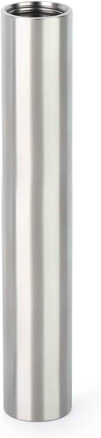 TAISHER 2PCS Stainless Steel Pipe Fittings, 3/8" NPT x 3/8" NPT Female Threaded, 6" Length Nipple Cast Pipe