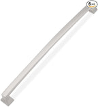 COTYKILEY 6 Pack 12.6 Inch(320mm) Brushed Satin Nickel Cabinet Handles Kitchen Cabinet Pulls Cabinet Door Handles Kitchen Cabinet Hardware