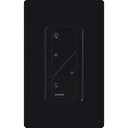 Lutron Caseta Original Smart Dimmer Switch (Lutron Smart Hub Required), for LED Lights, 150 Watt, Single-Pole/3-Way, No Neutral Required, PD-6WCL-BL-2-Pack, Black