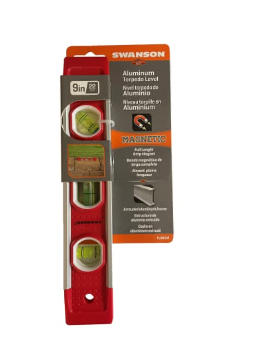 Swanson Tool TL001M 9-Inch Magnetic Torpedo Level