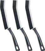 3 Pcs Crevice Cleaning Brush, Multifunctional Gap Bathroom Brush with Hard PET Bristles for Small Tight Spaces