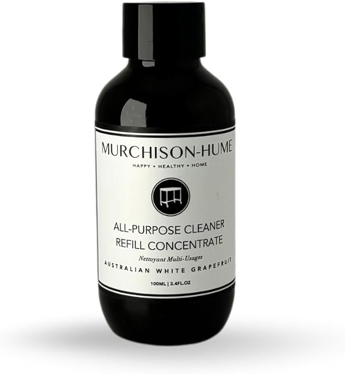 Murchison-Hume All-Purpose Cleaner Concentrate – Natural, Non-Toxic, Safe on All Surfaces – Plant-Based Multi-Surface Spray for Kitchen, Bathroom & Home – Makes 35 Fl Oz-Australian White Grapefruit