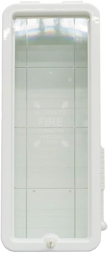 10# White Fire Extinguisher Cabinets Box Indoor/Outdoor Lot of 6