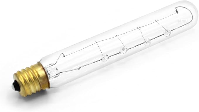 lumenivo 40 Watt 130 Volt T6.5 Refrigerator Light Bulb ー Replaces 40w 120v Freezer Light Bulb Subzero 500 Series Refrigerator Freezer ー Intermediate Base E17 ー Clear Incandescent Bulb ー 1 Pack