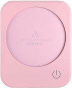 VOBAGA Coffee Mug Warmer with 4 Hours Auto Shut-Off, Coffee Warmer Plate for Office Home Desk Use with 3 Temperature Settings, Electric Cup Warmer for Cocoa,Tea, Milk, Water, for Gifts, Pink (No Cup)