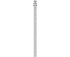 NWI NAR09M 3 Meter 3 Section Telescopic Aluminum Rod, Metric