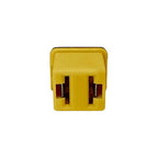 60 Amp J-Case Low Profile (Mini) Fuse 16mm for Pickup Trucks, Cars and SUVs (60A, 5 Pack)