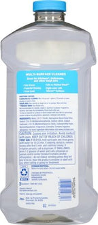 Mr. Clean All Purpose Cleaner, Floor Cleaner for Mopping Home, Bathroom, & Kitchen, Cleaning Liquid for Mop & Bucket, Cleaning Supplies, Multi-Surface Dilutable, Meadows & Rain, 41oz (Pack of 4)