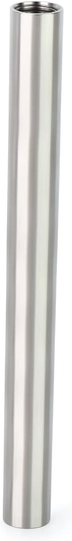 TAISHER 2PCS Stainless Steel Pipe Fittings, 1/2" NPT x 1/2" NPT Female Threaded, 12" Length Nipple Cast Pipe