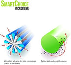 Arkwright Microfiber Cleaning Cloths - (Pack of 12) Lint & Streak-Free Drying Wash Towels, 320 GSM Super Absorbent & Quick Dry, Perfect Cleaner for Car, Glass, and Window, 12 x 12 in, Red