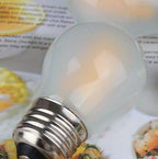 AMDTU Vintage Edison LED Bulb 60W E26 Standard Base 4000K bright White Dimmable G45 Globe 60 watt Round Neutral White Glow Lightbulb Provides a Bright Ambiance Ideal for Room