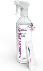 Allergen Spray, Pets, Dust Allergies & More, Air & Surface, Just Add Water, Bottle with One Refill, Over 64oz Total