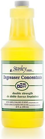 STANLEY HOME PRODUCTS Degreaser Concentrate - Makes 64 Gallons - Removes Stubborn Grease & Grime - Multipurpose Cleaner for Home & Commercial Use (6 Pack)
