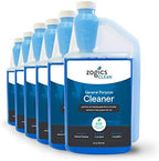 Zogics General Purpose Cleaner, Case of 6-32 oz Bottles - Each Bottle Makes up to 16 Gallons - Meets ECOLOGO Standards