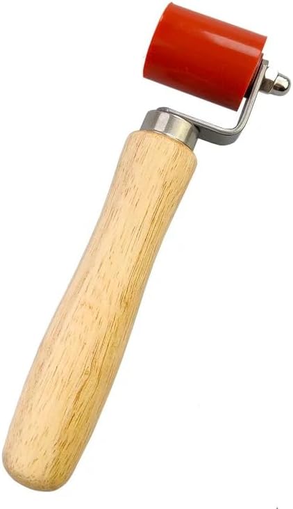 Hot Air Plastic Welder Welding Gun Plastic Repair Welder Kit, 2 Flat Welding Nozzles, 40mm Silicone Seam Roller and Brass Seam Roller