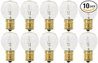 KOR S11/N - Clear (E17) Intermediate Base Hi-Intensity Light Bulbs (25)