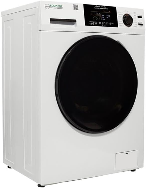 Pemberly Row All-in-One Washer Dryer VENTED-DRY FASTER than Condense 15lb 110V