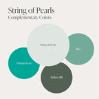 Country Chic All-in-One Chalk Paint for Furniture, Cabinets, Home Decor, Eco-Friendly, Matte Finish, Built-In Primer & Top Coat for Wood, Metal - String of Pearls (Light Blue) - Pint 16 oz (475 ml)