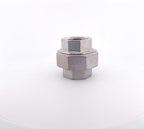 1 1/4" 316 Stainless Steel Class #150 Threaded Union FNPT x FNPT Pipe Fitting 1 1/4" inch