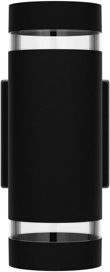 Outdoor Wall Sconce Lights,Dusk to Dawn Outdoor Exterior Lighting - ETL Listed,Modern Outside Patio Light Fixture Wall Mount Design - Up Down Light Fixture White 6000k for Front Door, Porch