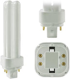 (4Pack) PLC-13W 835, 4 Pin G24q-1, 13 Watt Double Tube, Compact Fluorescent Light Bulb, Replaces Philips 38327-3, GE 97596 and Sylvania 20671